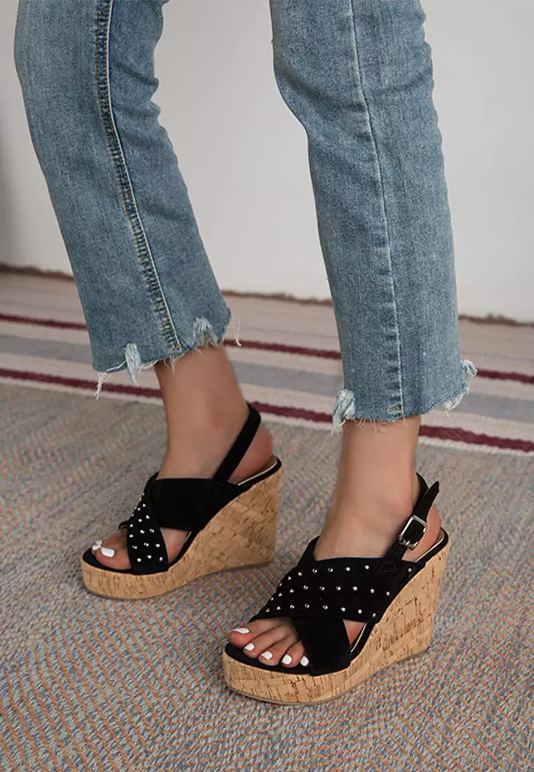 Corkscrew wedges sales