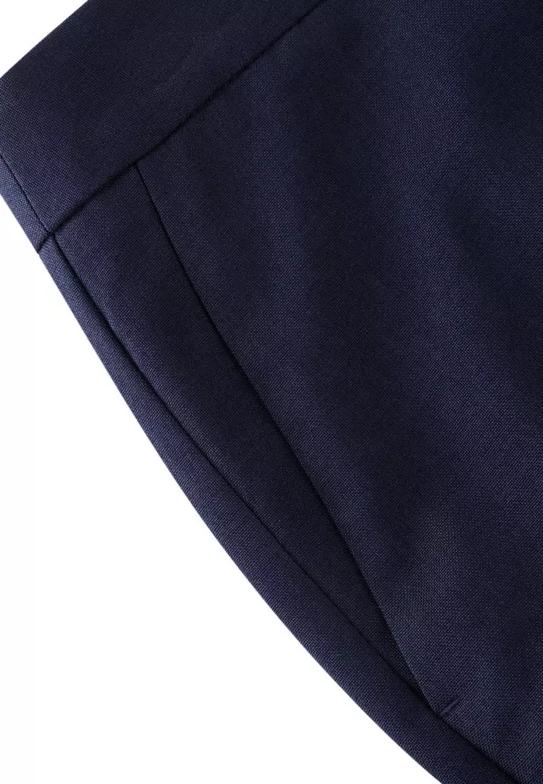 Polyester 煙管剪裁西裝褲