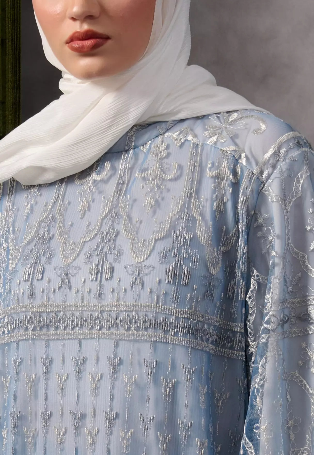 Edwina Dress - Aquamarine