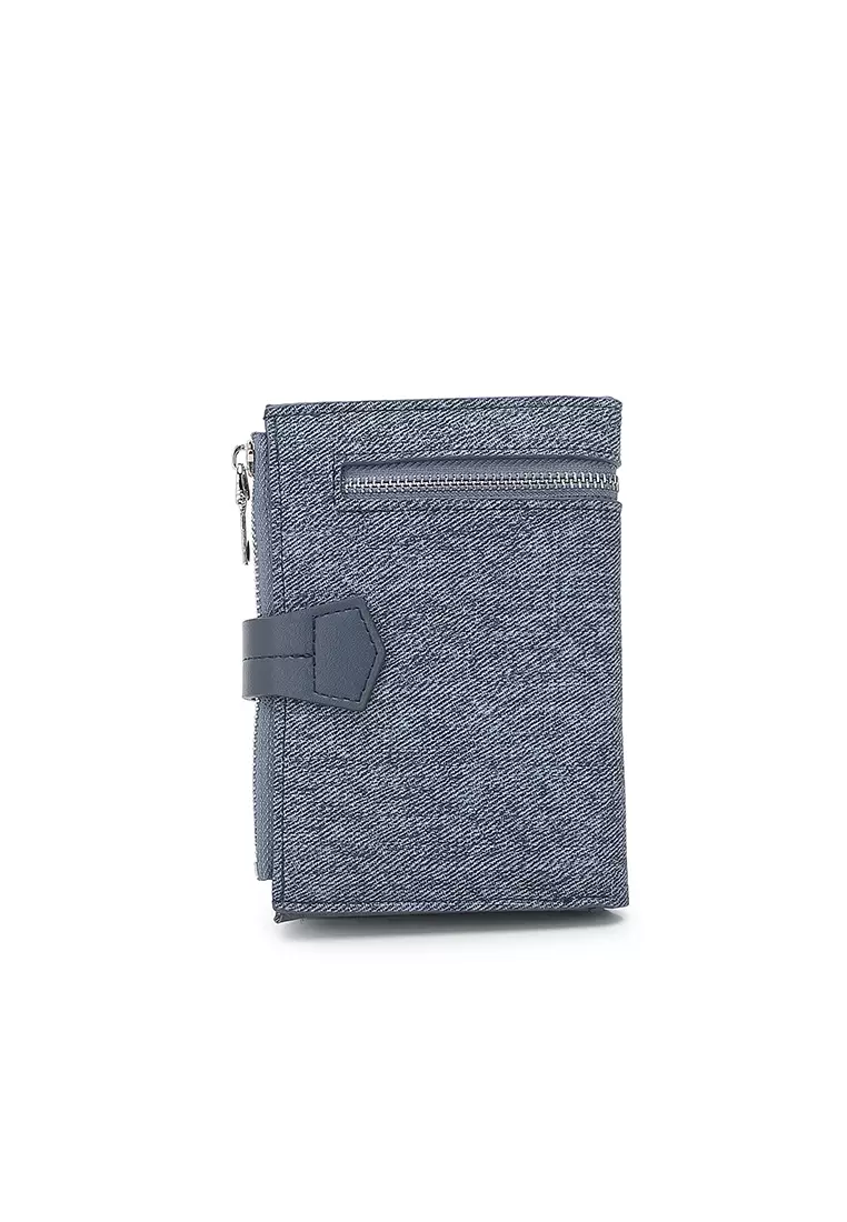 Women's Short Wallet / Purse - Blue