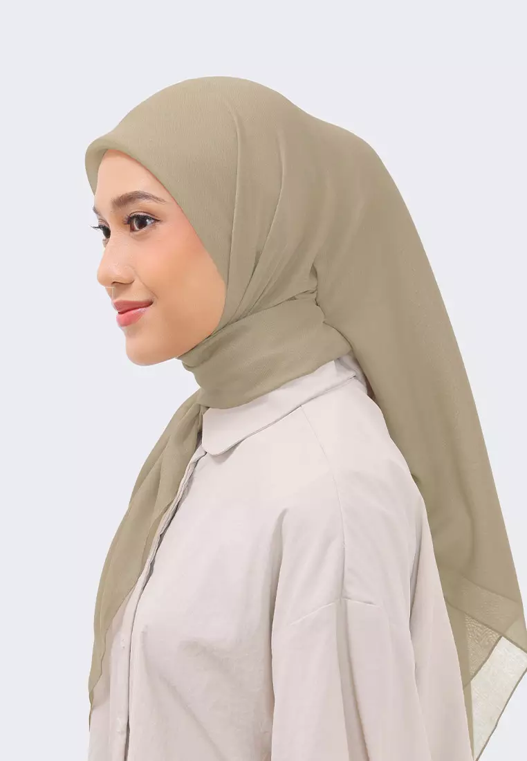 Ria Miranda Khaki Rarina Scarf