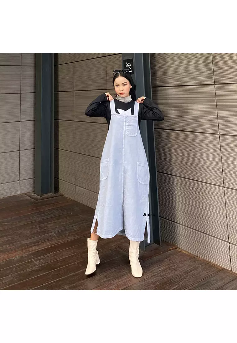 Jumpsuit 003 Overall Jeans Rok Panjang