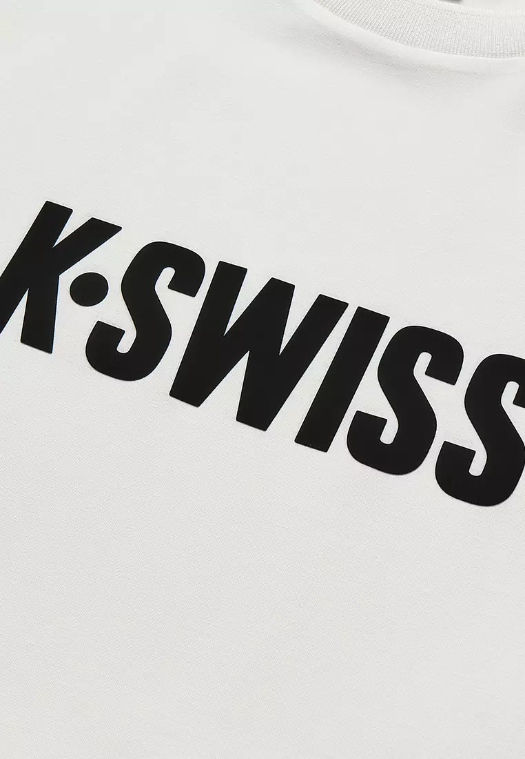 男裝 K-SWISS LOGO T裇