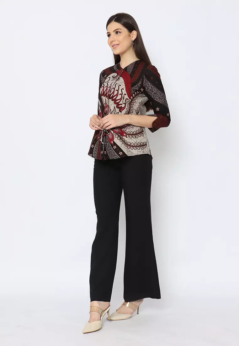 BLOUSE AKSA BATIK BUNGA BHUMI