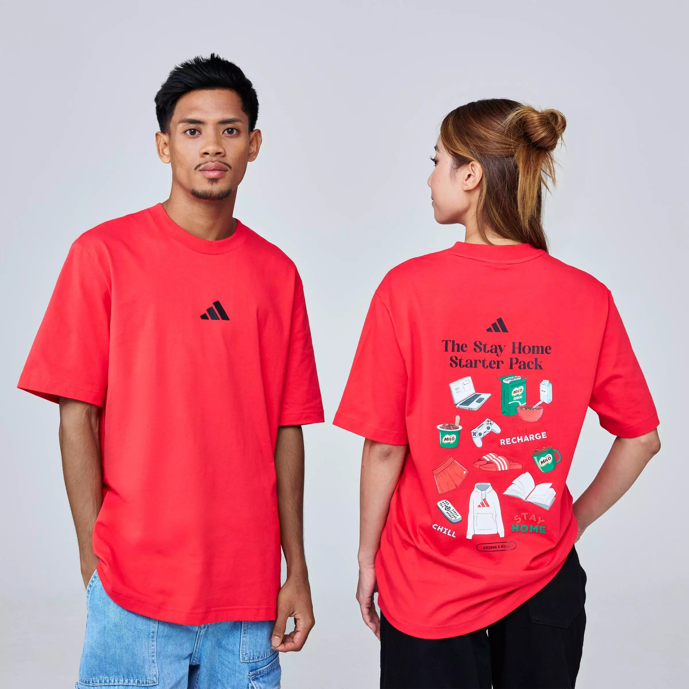 Lifestyle x MILO: The Stay Home Starter Pack Men Red KL1696