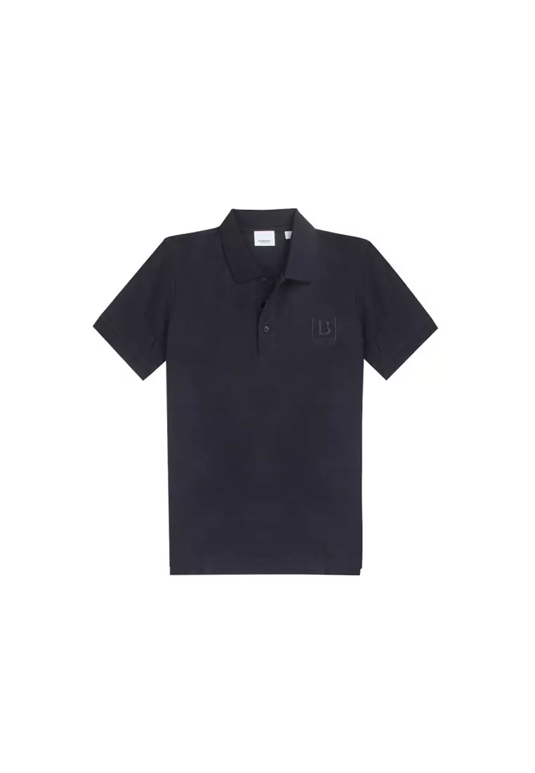 Burberry mens polo deals