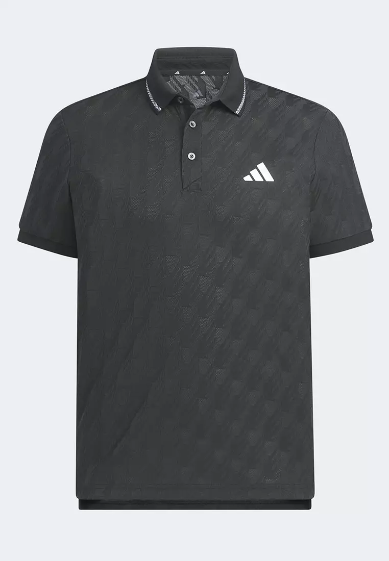 Jacquard Short Sleeves Polo Shirt