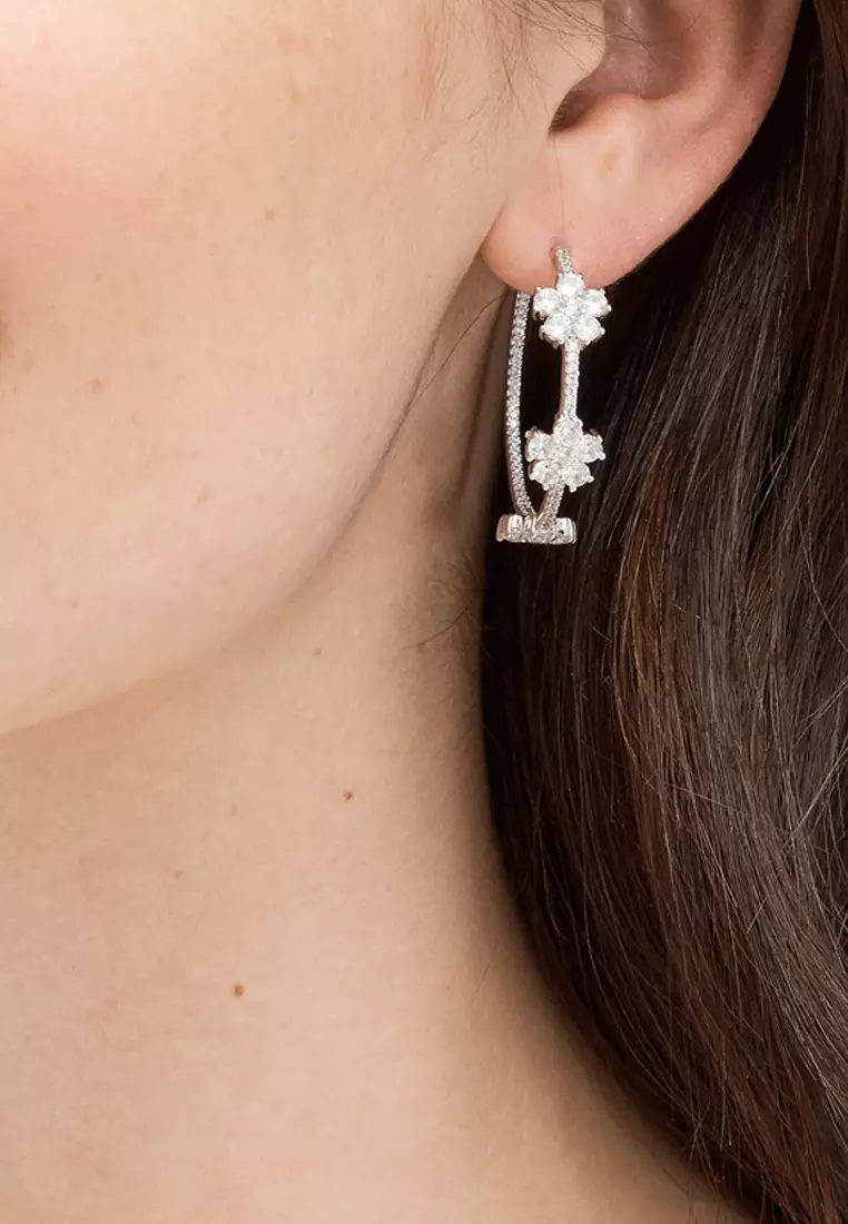Kate spade on sale hoop earrings