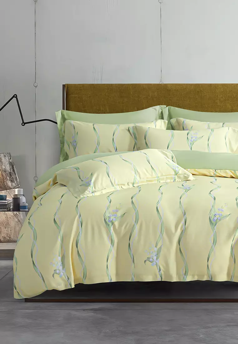 Buy Addison 990TC 100 Silky Soft Bamboo Fibers Bed Sheet Set