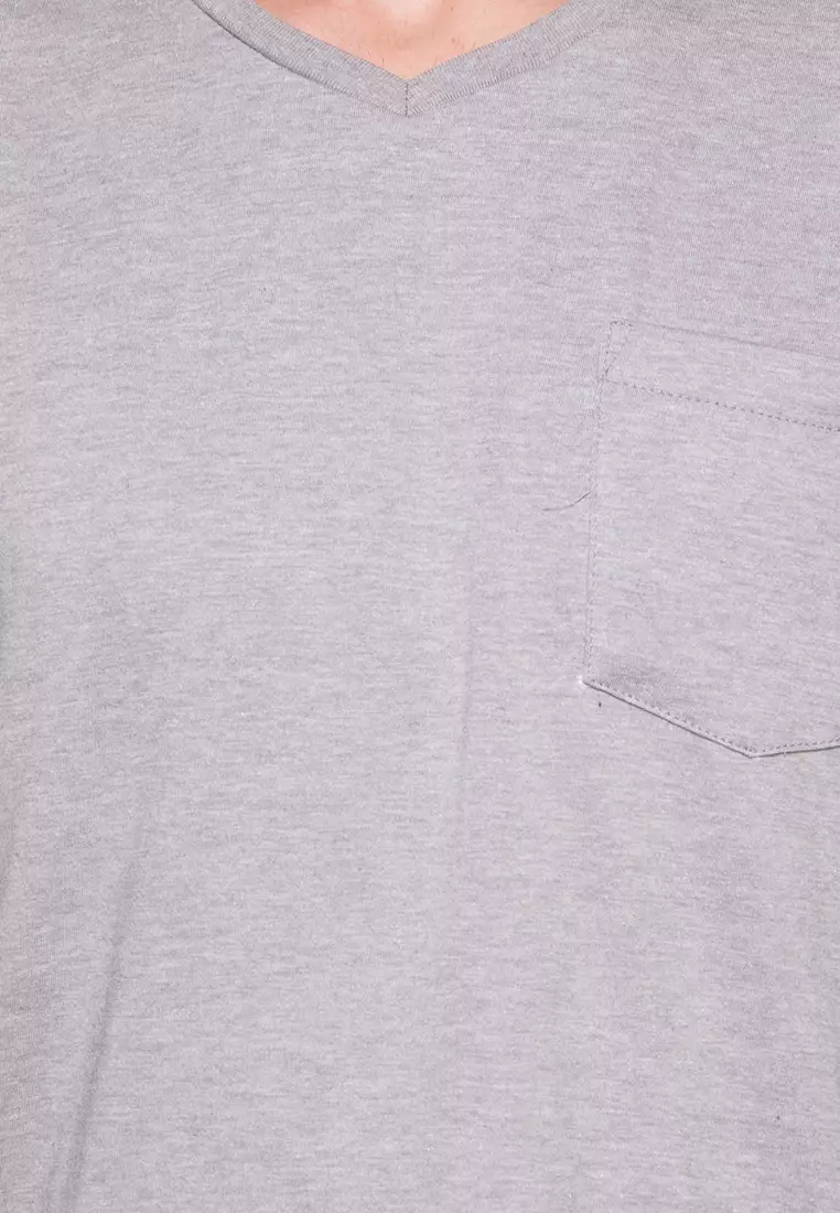 Perfect V Neck Pocket Tee