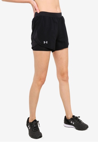 Buy Under Armour Fly By 2.0 2-in-1 Shorts 2022 Online | ZALORA Singapore