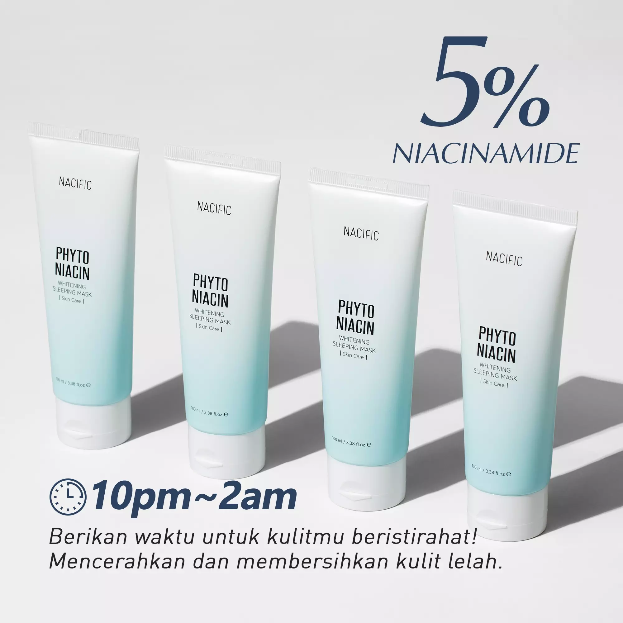 Nacific Phyto Niacin Whitening Sleeping Mask 100ml