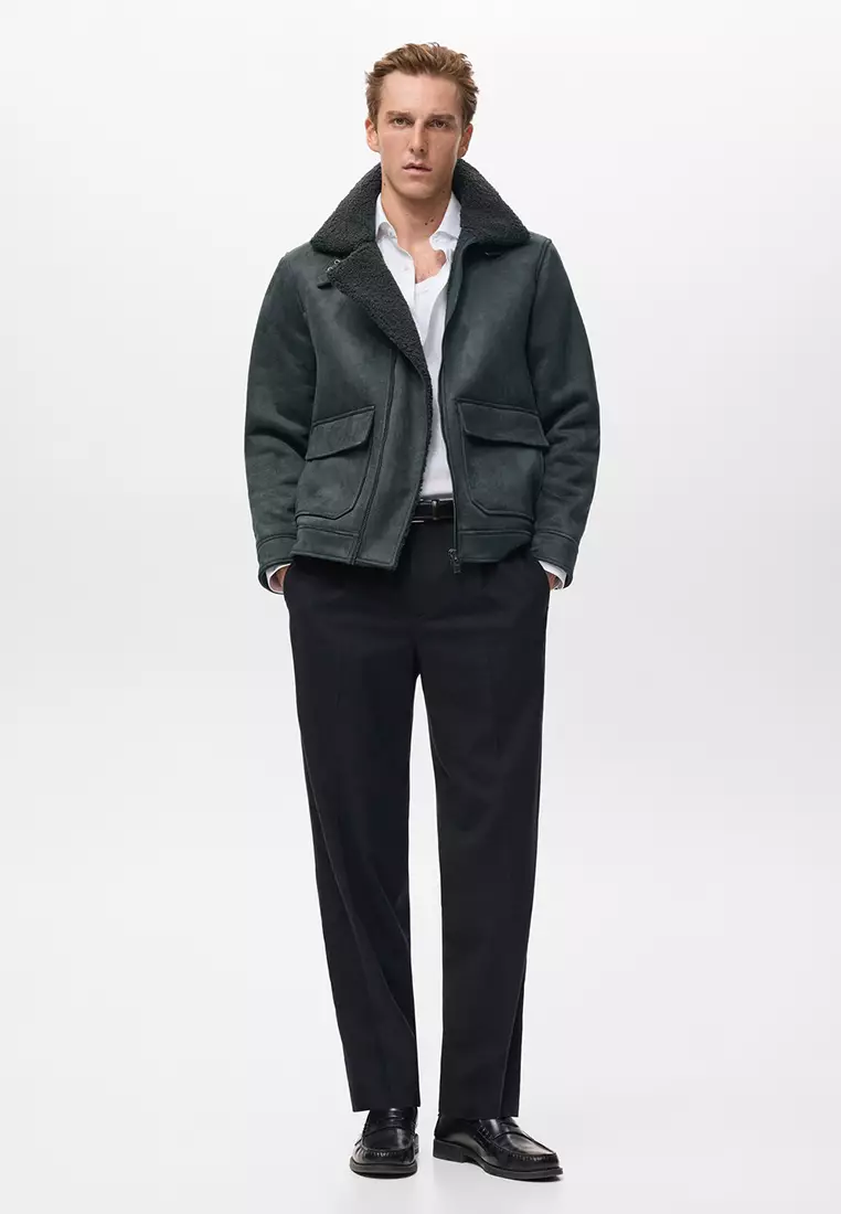 Double Face Jacket with Fleece Lining