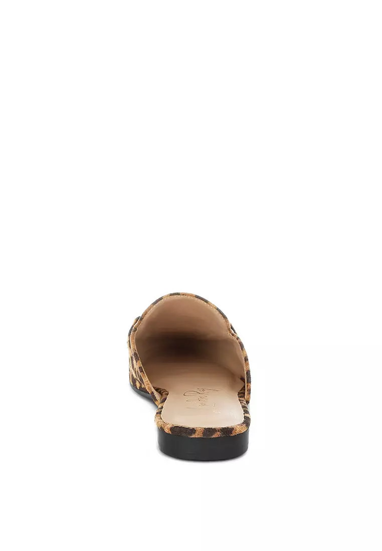 Buy London Rag Horsebit Detail Mules In Tan 2026 Online | ZALORA ...