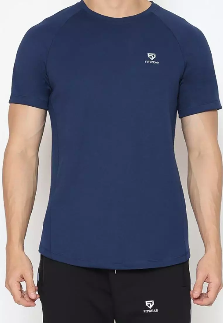 Fitwear - Kaos Olahraga PRIA DRYFIT XAVIER REGULAR FIT S/S - NAVY