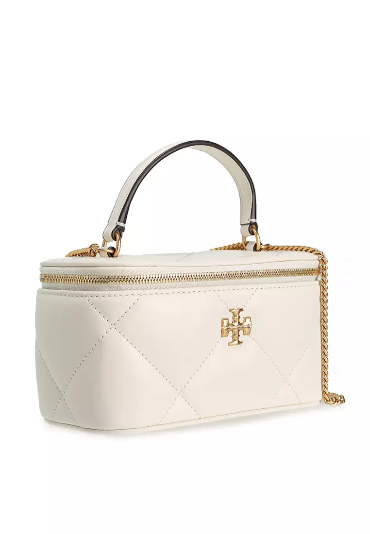 Kira Diamond Quilt Vanity Case