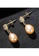 SUNRAIS gold Premium color stone gold drop earrings F72C8AC9BDB88DGS_3