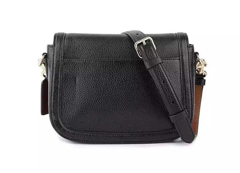  Emboss Shoulder Bag Black Redwood C4058