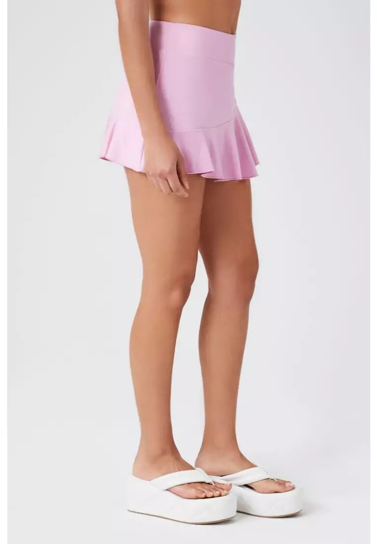 Buy FOREVER 21 Ponte Pleated Mini Skirt 2024 Online ZALORA