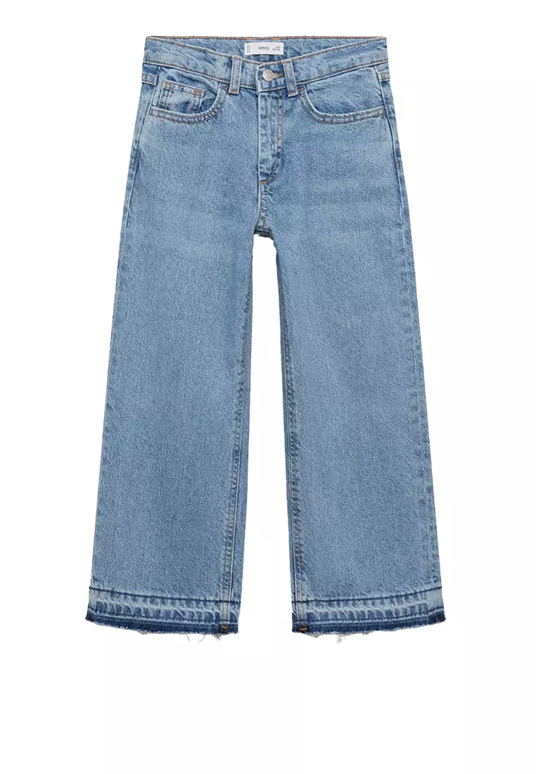 Jeans Culotte Mid-Waist Comfort