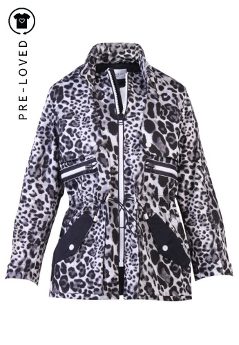 sandro leopard coat