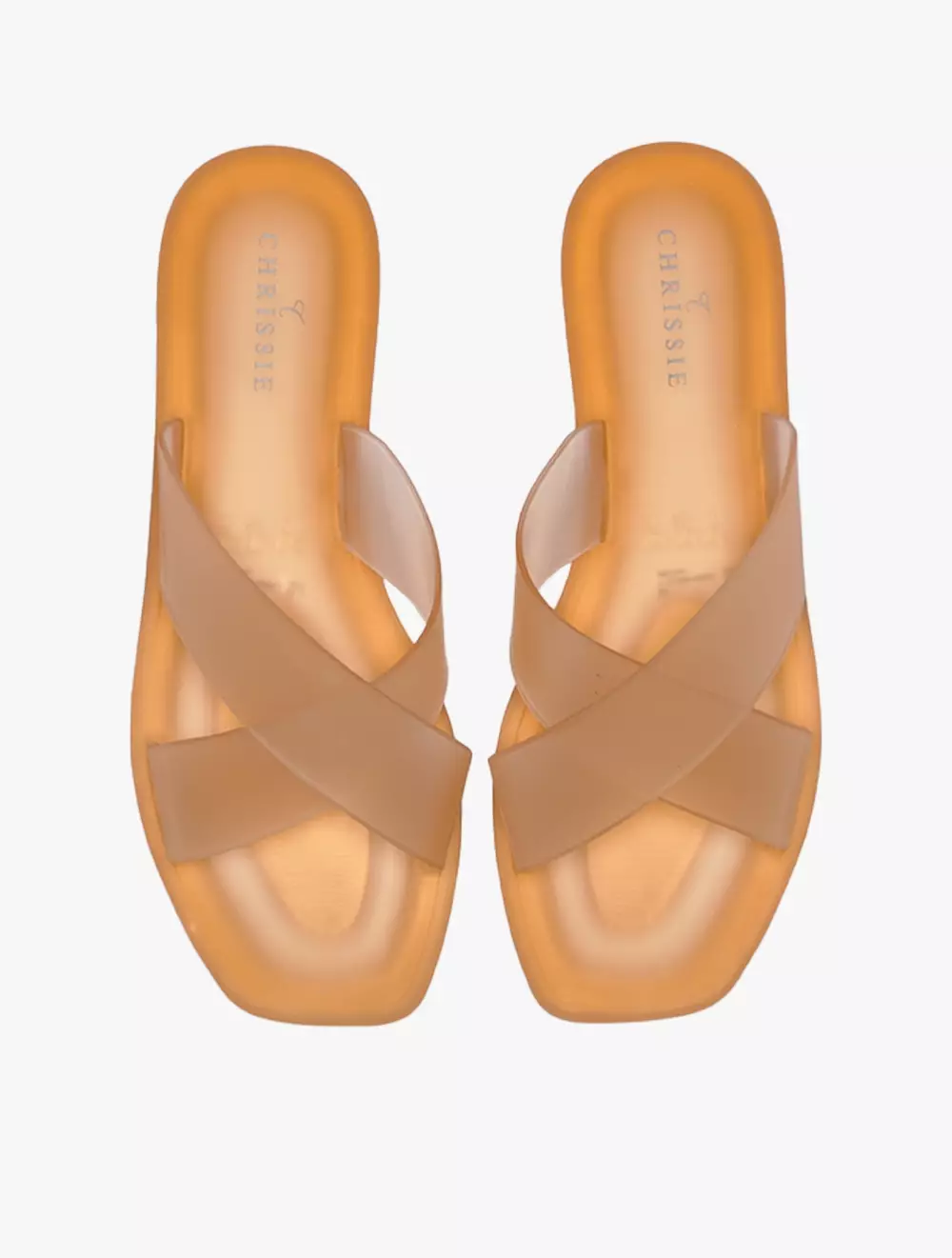 Payless Chrissie Womens Nyx Jelly Sandals - Orange_05