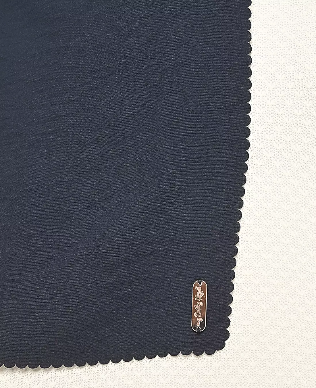 Pasmina Saina Lasercut Dusty Navy