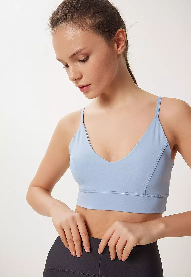 Support Shaper Strappy Knitted Sports Bra