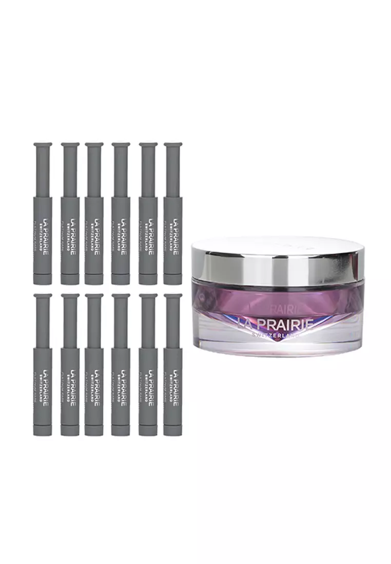 LA PRAIRIE - Platinum Rare Haute Rejuvenation Overnight Mask 20ml+12x0.7ml