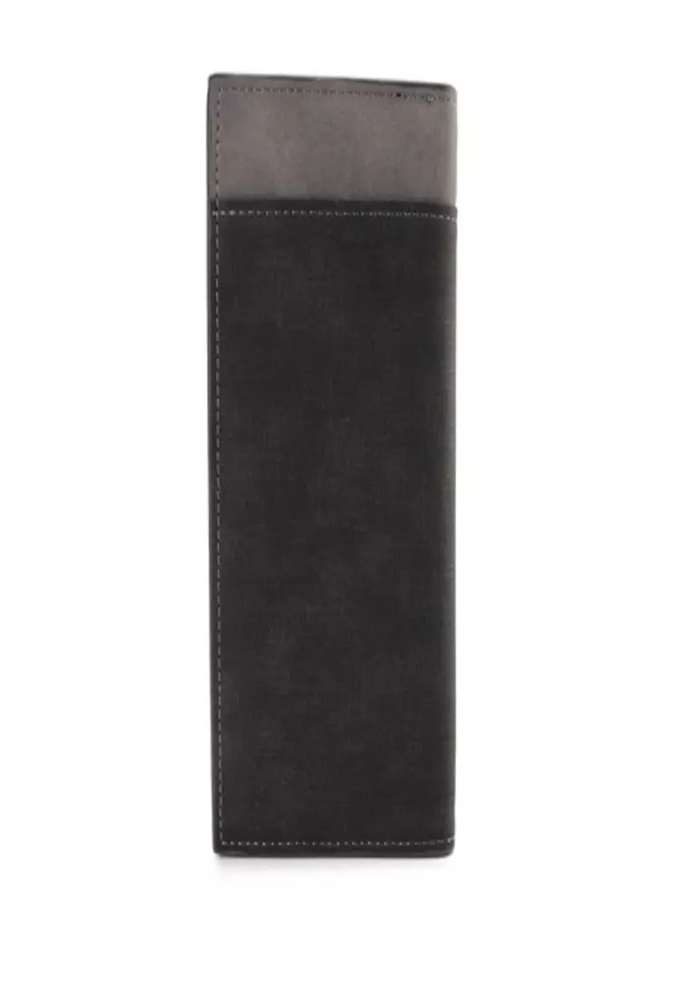 Adobree Dompet Panjang Pria Men Long Wallet Synthetic Leather Casual Branded Impor 1711411402BLA