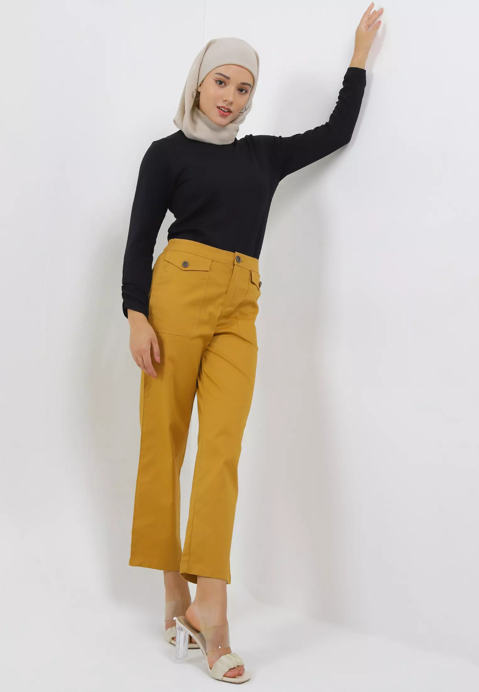 MFMW Kalee Celana Panjang Mustard