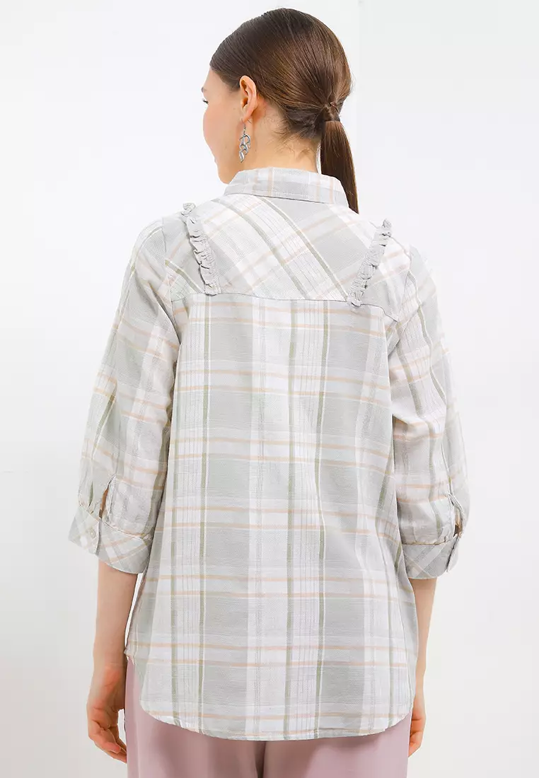 Triset Casual Pakaian Wanita Blouse - TR310010111