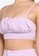 Public Desire purple Rouched Bust Cropped Woven Top FF896AAD75DC09GS_2