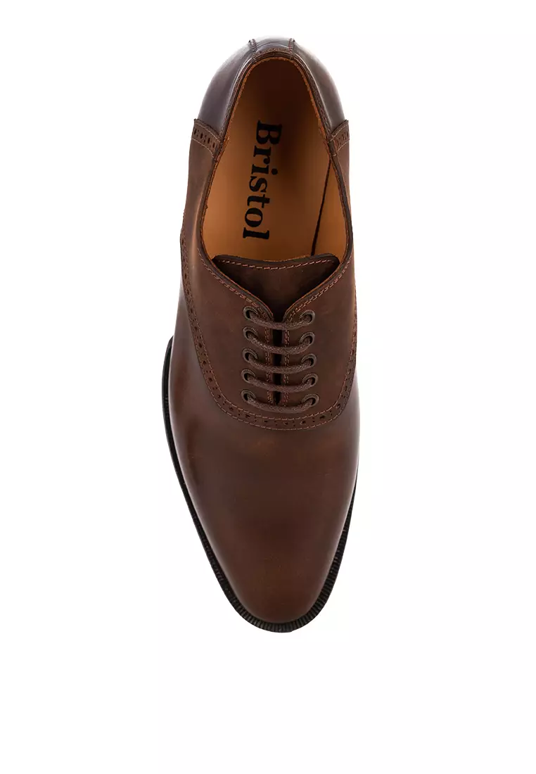 Buy Bristol Shoes Barlett Brown Oxford Shoes 2025 Online ZALORA