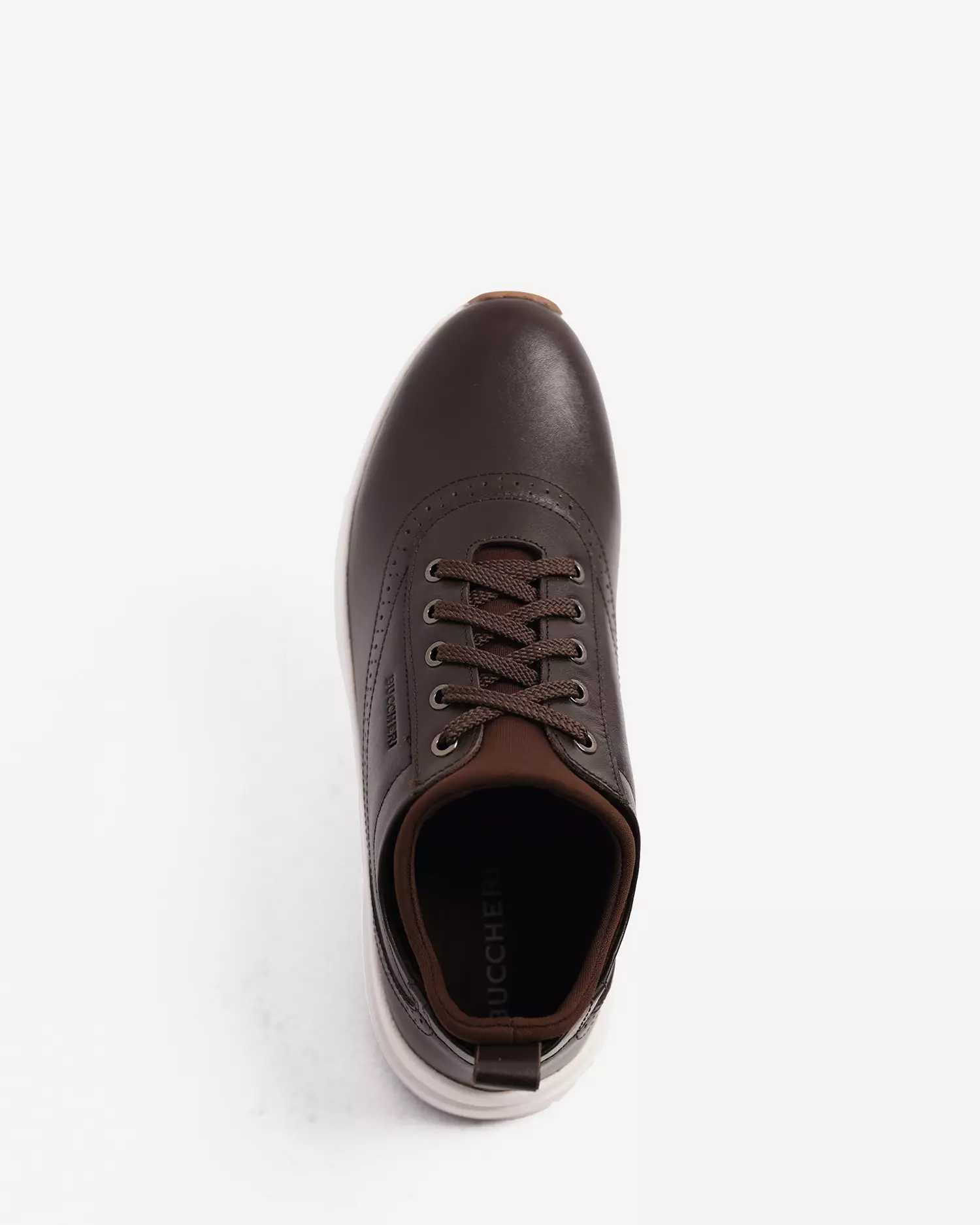Buccheri Elim Lace Up Men Dark Brown