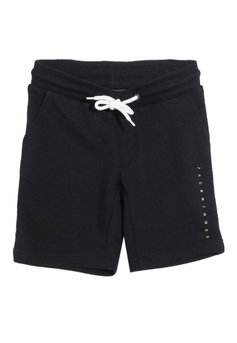 Jack & Jones black Font Junior Sweat Shorts 176BAKA4ED46FDGS_1
