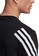 ADIDAS black sportswear future icons 3-stripes tee CEFF6AA07E1FC6GS_4