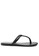 London Rag black Thong Strap Flat Sandals in Black 52C37SH46203C3GS_1