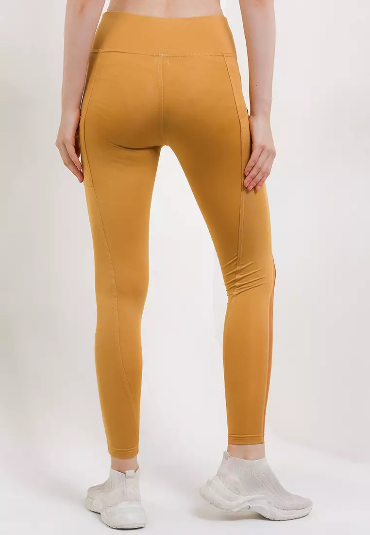 Celana Panjang Legging Olahraga Ladies Sport Long Pants Active Sport Olahraga Senam Yoga Pilates Gym Ketat Spandex