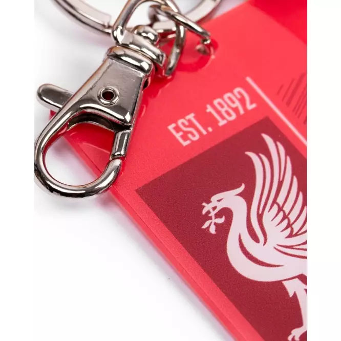 Liverpool FC Acrylic Keyring - Official LFC Accessories Gantungan Kunci