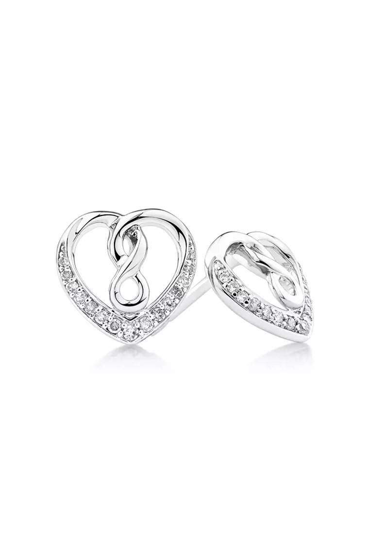Silver earrings michael hill online
