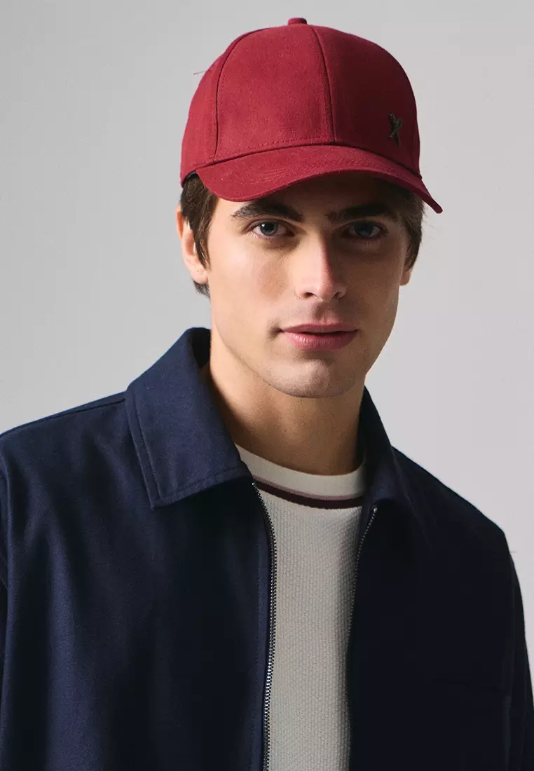 Baseball Cap With Metal Oar