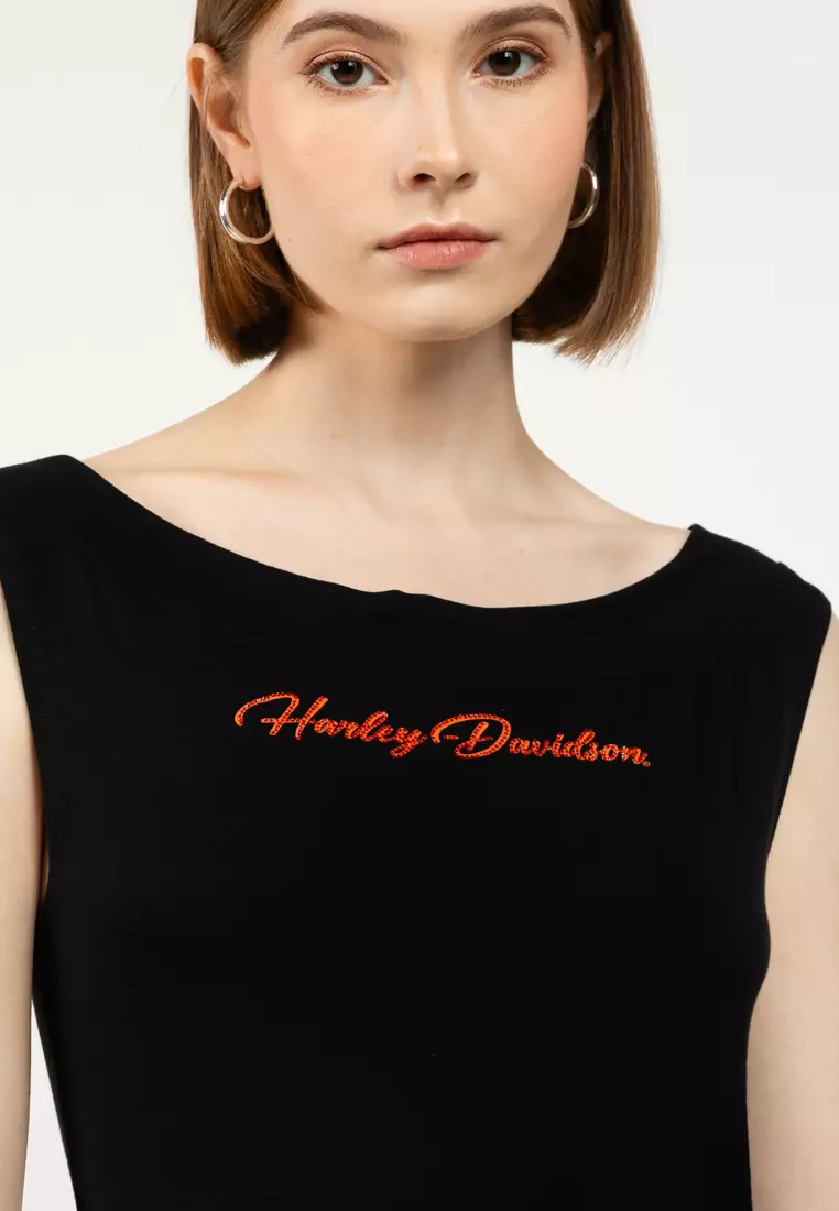 Harley-Davidson® Essential Bling Off The Shoulder Top