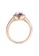 Her Jewellery Classic Alexandrite Ring (Rose Gold) - made with Zirconia & Lab created Alexandrite Gemstone EFC8FACBD2A370GS_4