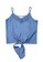 London Rag blue Lazy Day Off Tie - Down Cami Top in Blue D691BAAE20A22EGS_7