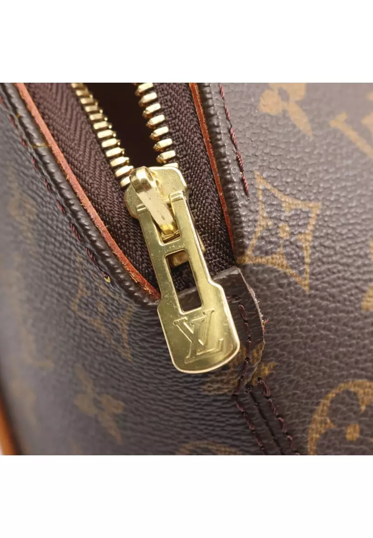 Pre-Loved Louis Vuitton Ellipse PM monogram Handbag PVC leather Brown