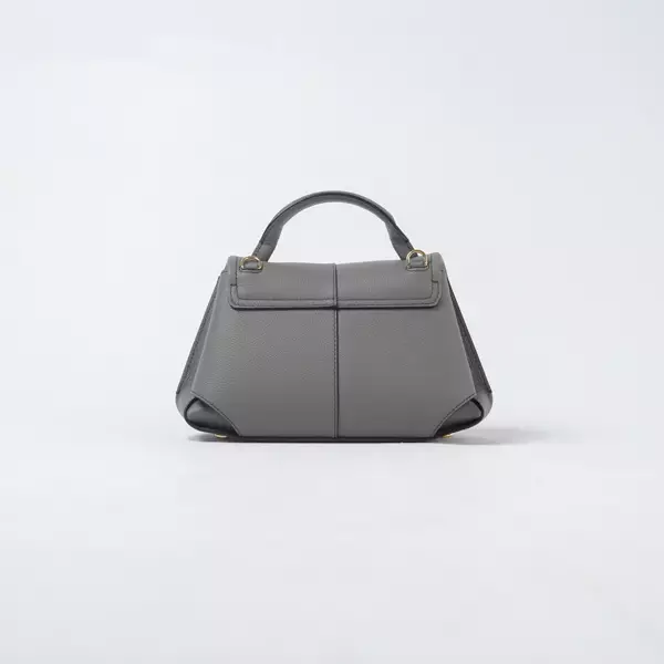 Tas POLENE MOKKI VERT FUME GREY TOP HANDLE BAG 100% ORIGINAL