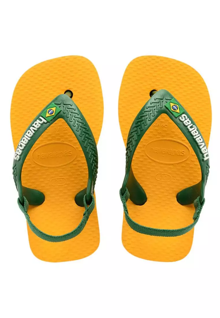 Discount on Havaianas  shoes - SKU: Baby Brasil Logo-Pop Yellow/Amazon