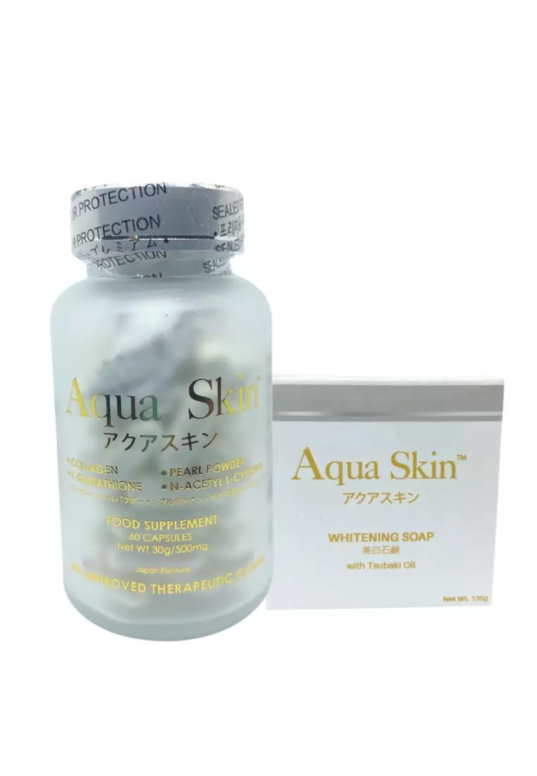 Buy Aquaskin Glutathione Aqua Skin Glutathione Capsules 60