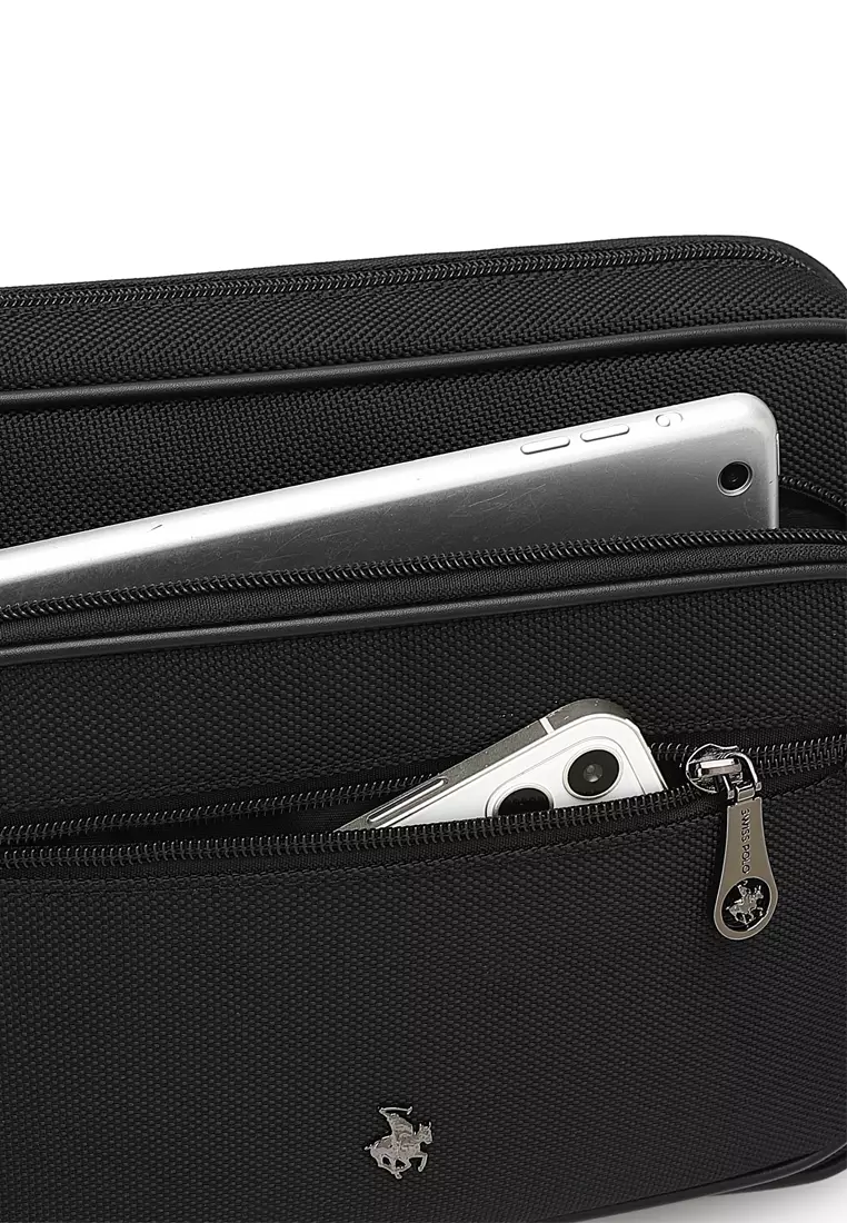 Men's Sling Bag / Crossbody Bag - Black